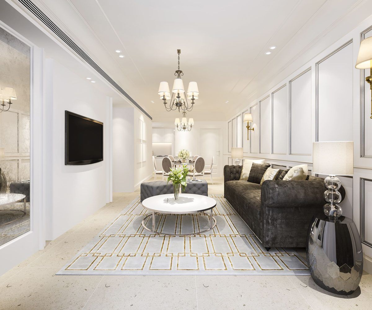 Luxury home interior